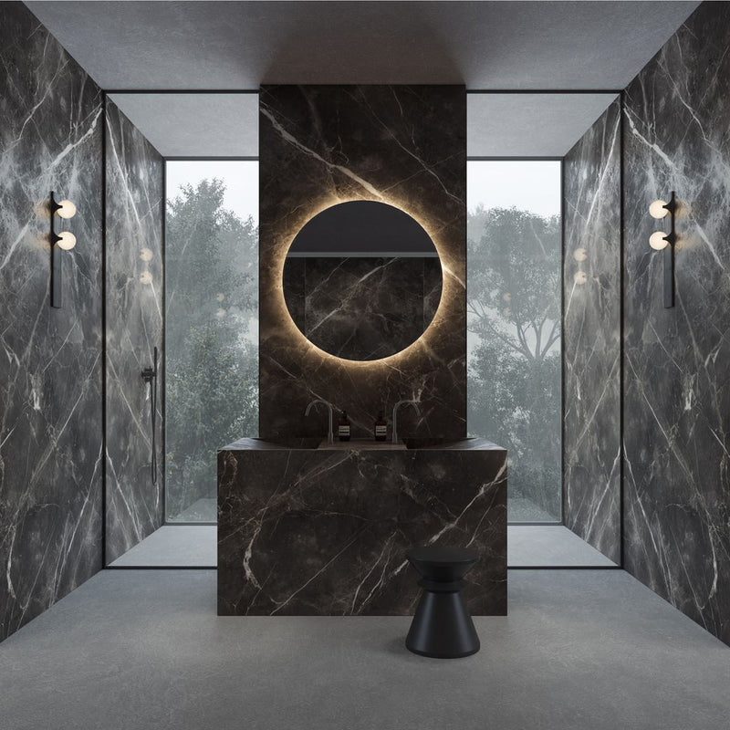 6mm 63x126 Forge Eleganza Block 20 Bookmatch Cut Polished Rectified Sintered Slab