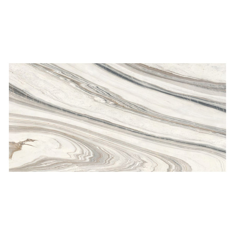 6mm 63x126 Fusion White Block 27 Bookmatch Cut Honed Rectified Sintered Slab