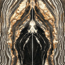 6mm 63x126 Oro Noir Block 25 Bookmatch Cut Polished Rectified Sintered Slab