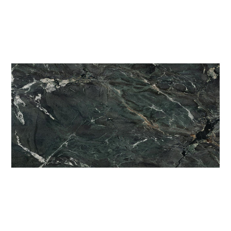 6mm 63x126 Verdi Alpi Block 57 Bookmatch Cut Honed Rectified Sintered Slab