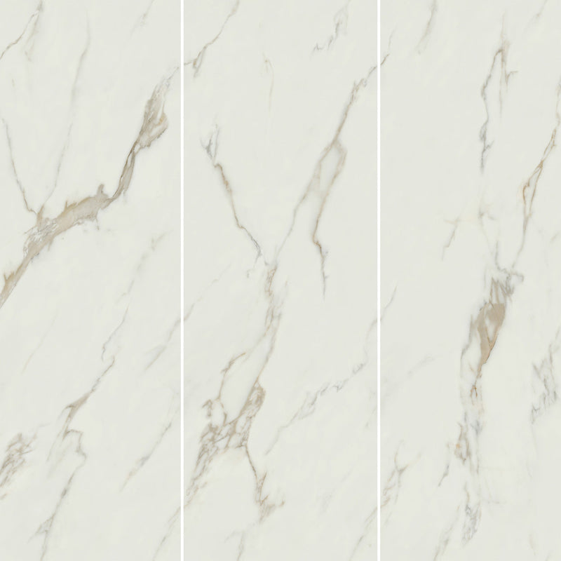 9mm 36x104 Calacatta Oro Porcelain Polished Slab Final Sale (900x2600 mm)