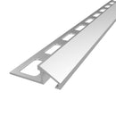 1/2"x12.5mmx8' Diaplas Aluminum Transition Satin Anodized Profiles