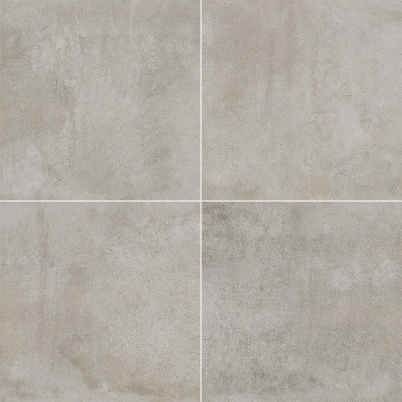24x24 Ash Cement Look Matte PorcelainTile (40 CT/PA)