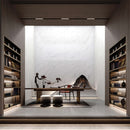 10.5mm 36x72 Ascot White Polished Porcelain Slab Final Sale (24 CT/PA)