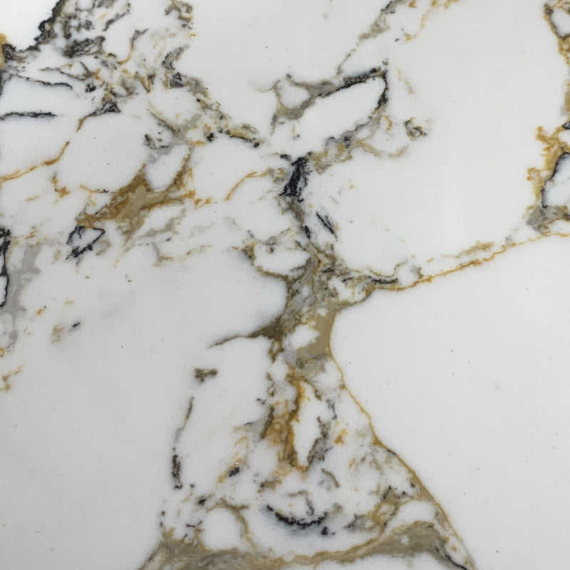 15x24 Shower Niche Calacatta Gold Engineered Stone