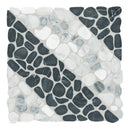 Cabana Galaxy Axis Pebble Tumbled Marble Mosaic