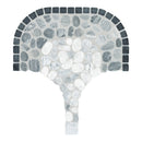 Cabana Galaxy Flow Pebble Tumbled Marble Mosaic