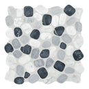 Cabana Galaxy Blend Pebble Tumbled Marble Mosaic