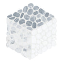 Cabana River Node Pebble Tumbled Marble Mosaic