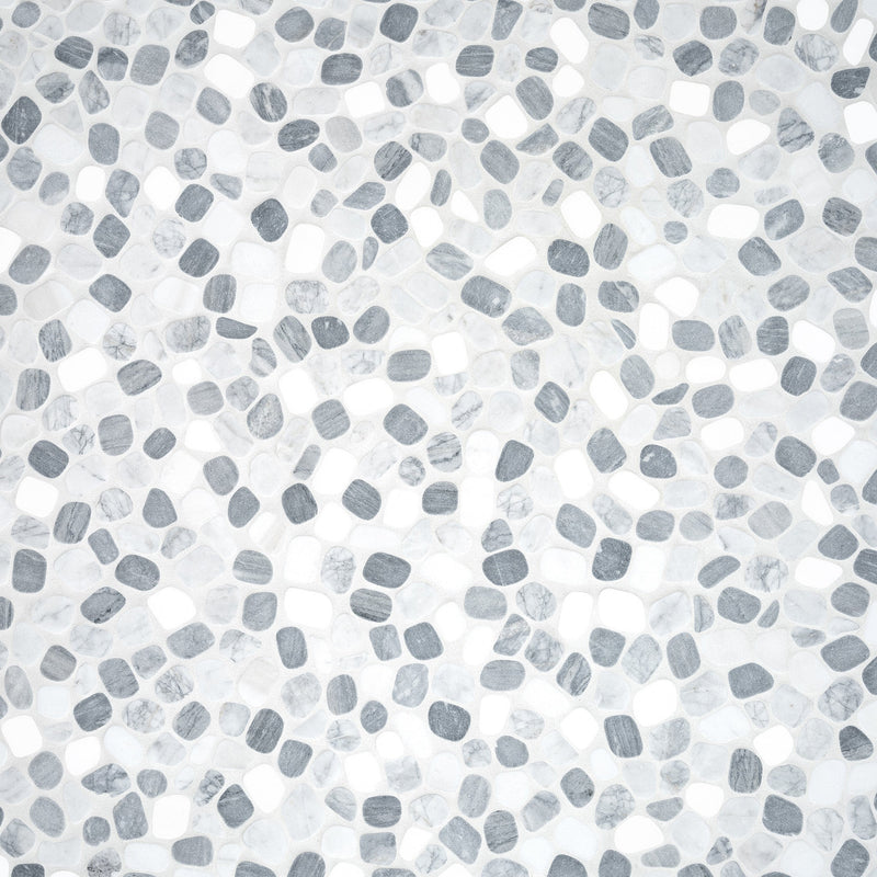 Cabana River Blend Pebble Tumbled Marble Mosaic