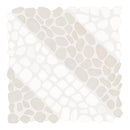 Cabana Horizon Axis Pebble Tumbled Marble Mosaic