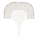 Cabana Horizon Flow Pebble Tumbled Marble Mosaic