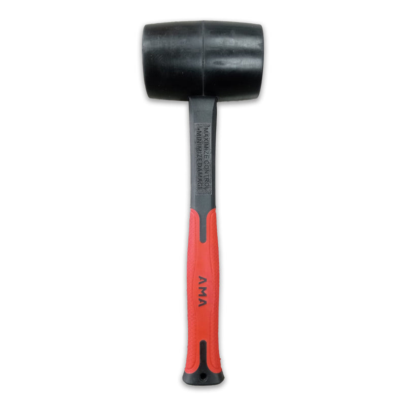 Rubber Hammer Black 16 Oz