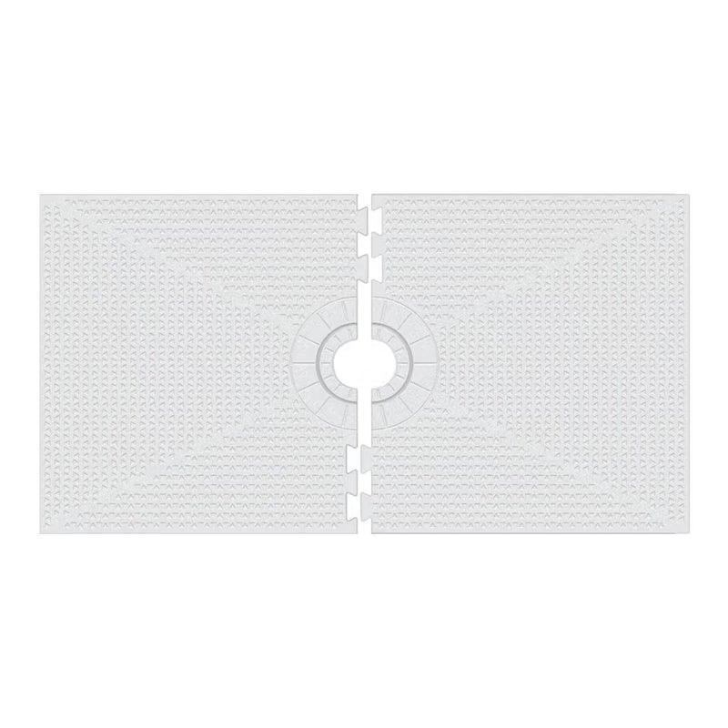 32x60 Prova - Prefabricated Sloped Pan, Center Drain