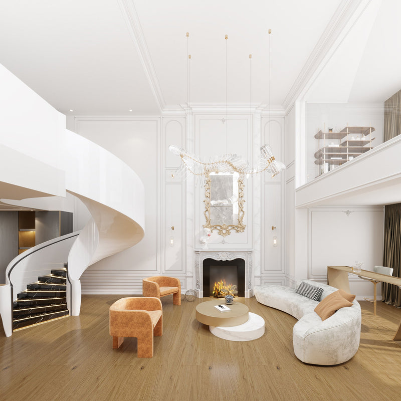 6 1/2x3/4xRL (2mm Top Layer) Elite White Oak Monaco Wirebrushed Engineered Hardwood Final Sale