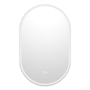 19.7"x31.5" Runway Oval Frameless Wall Mirror (Size WxH: 50x80cm)