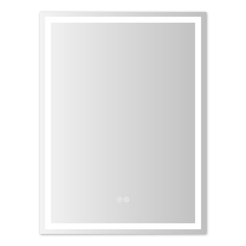 23.6"x31.5" Rectangle Frameless Wall Mirror (Size WxH: 60x80cm)